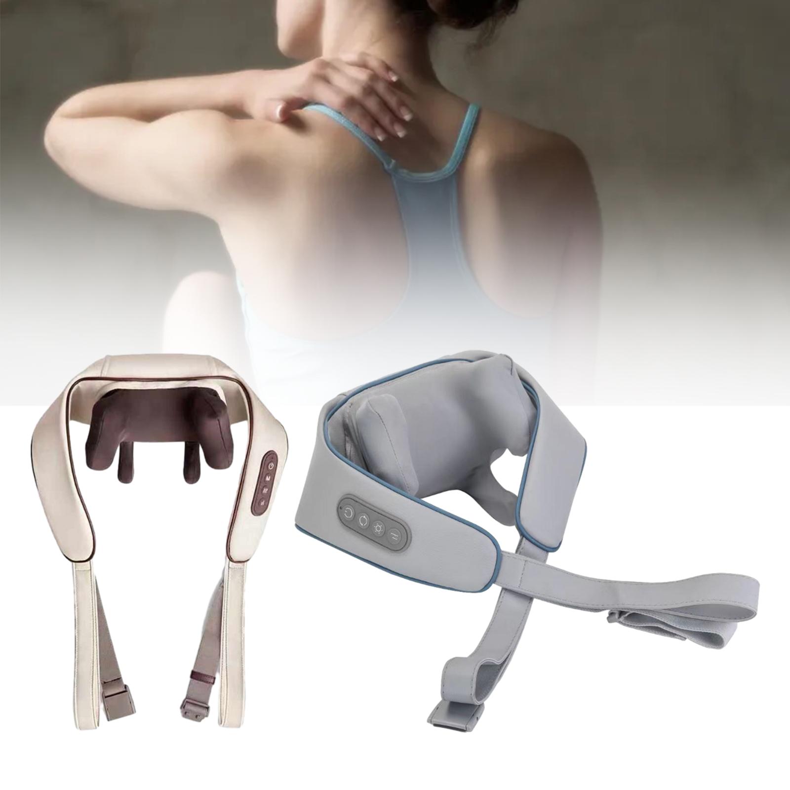 Back Massager with Heat Electric Massager, Office Portable Shoulder and Neck Massage Shawl
