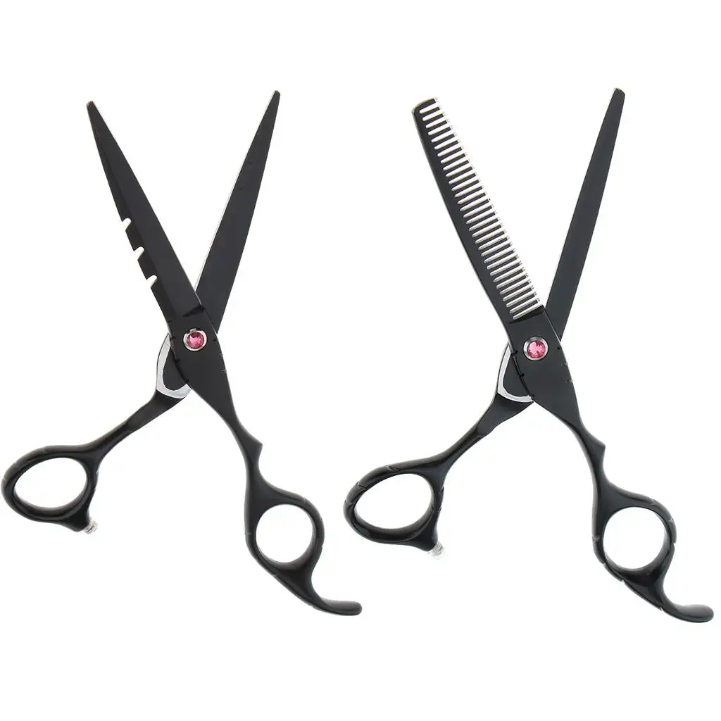 6.9`` Barber Salon Home Hair Cutting Thinning Scissors Shears Hairdresser Hairdressing Tool 2 Style