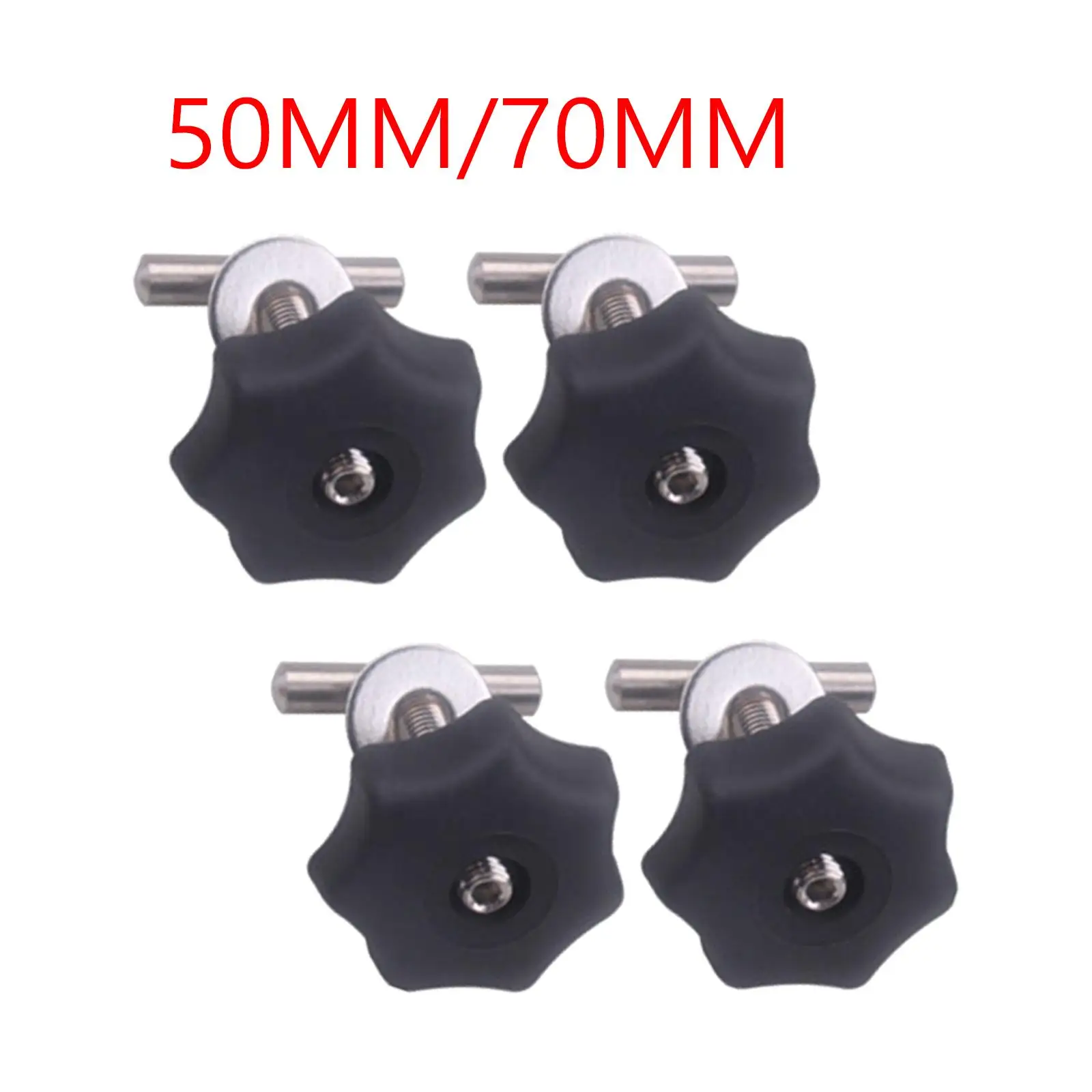 4Pcs Locking Rail Screws Bolt Set Mounting Accessories Stainless Steel Stable