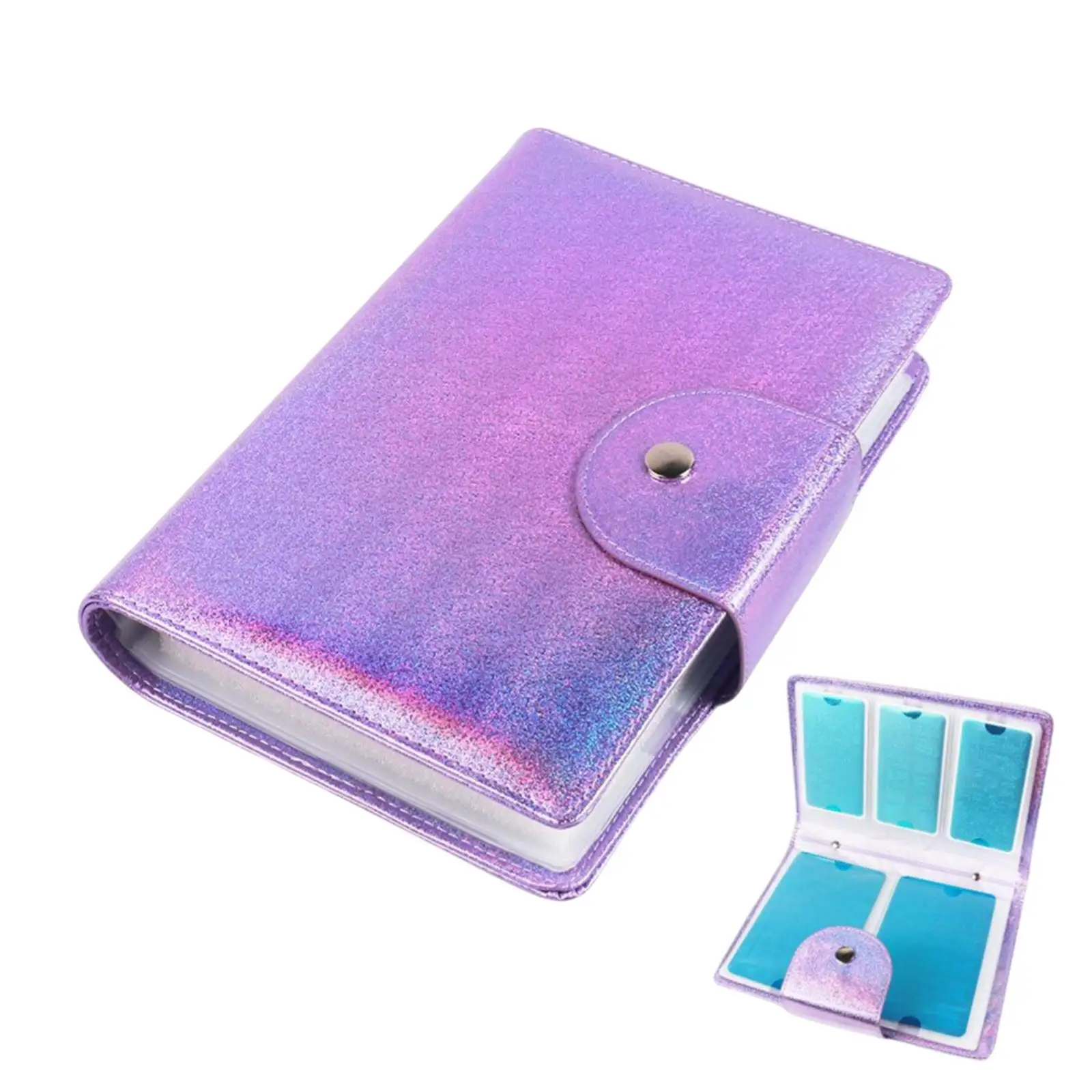 Nail Template Case Rectangular DIY Tool Storage Printing Molds Collection for Nail Art Plates Accessories