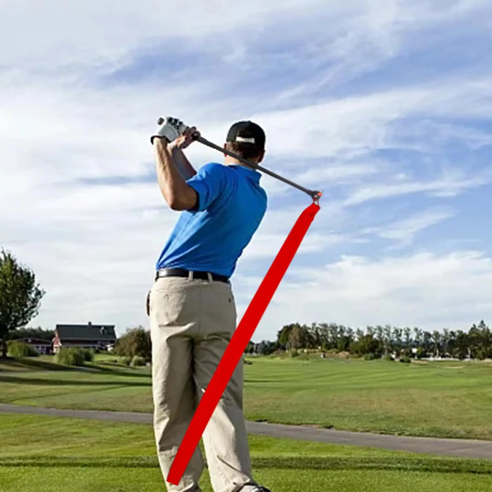 Golf Swing Trainer Indoor Outdoor Nonslip Grip Swing Practice Warm up Stick
