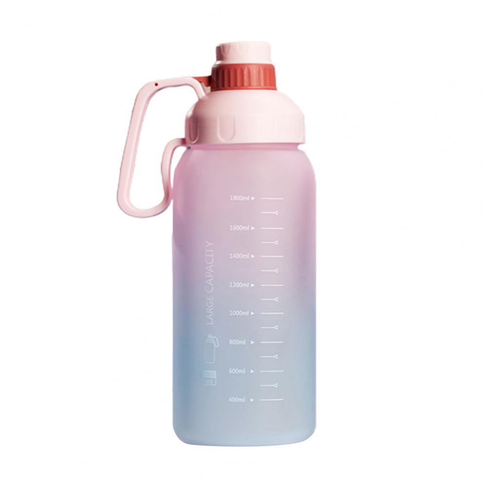 Large Capacity Gradient Cup Durable Water Bottle 12 Large Capacity Gradient Cup Durable Water Bottle