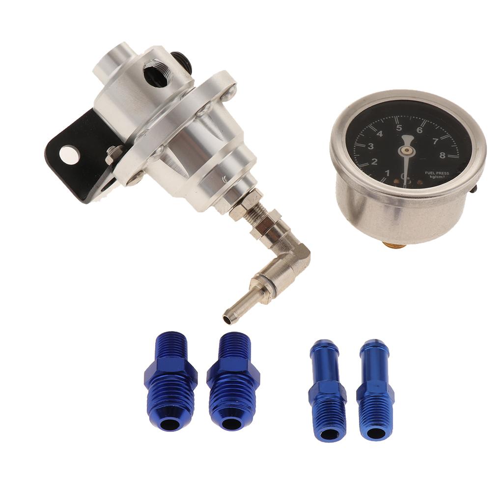 Type S Adjustable Fuel pressure Regulator Universal Jdm +Liquid 