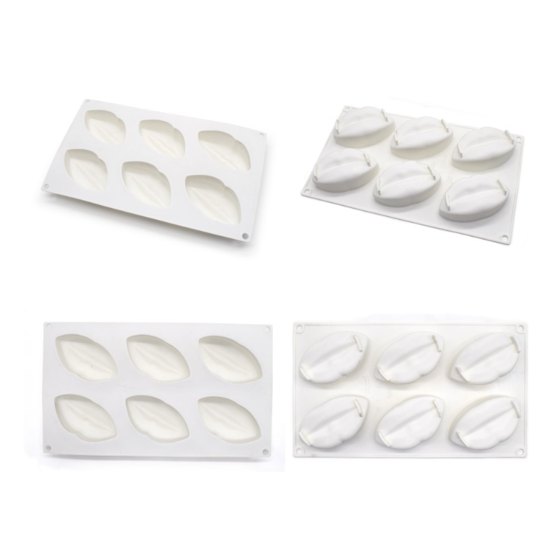 Description Picture 5 of item6 Cavity Sexy Lip Silicone Chocolate Mousse Mold Diy Handmade Dessert Soap Mould Cake Decorating Tools Kitchen Bakeware