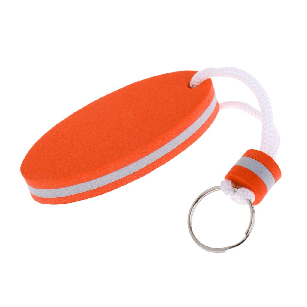 Oval EVA Floating Keyring Water Buoyant Key Marine Sailing Boat