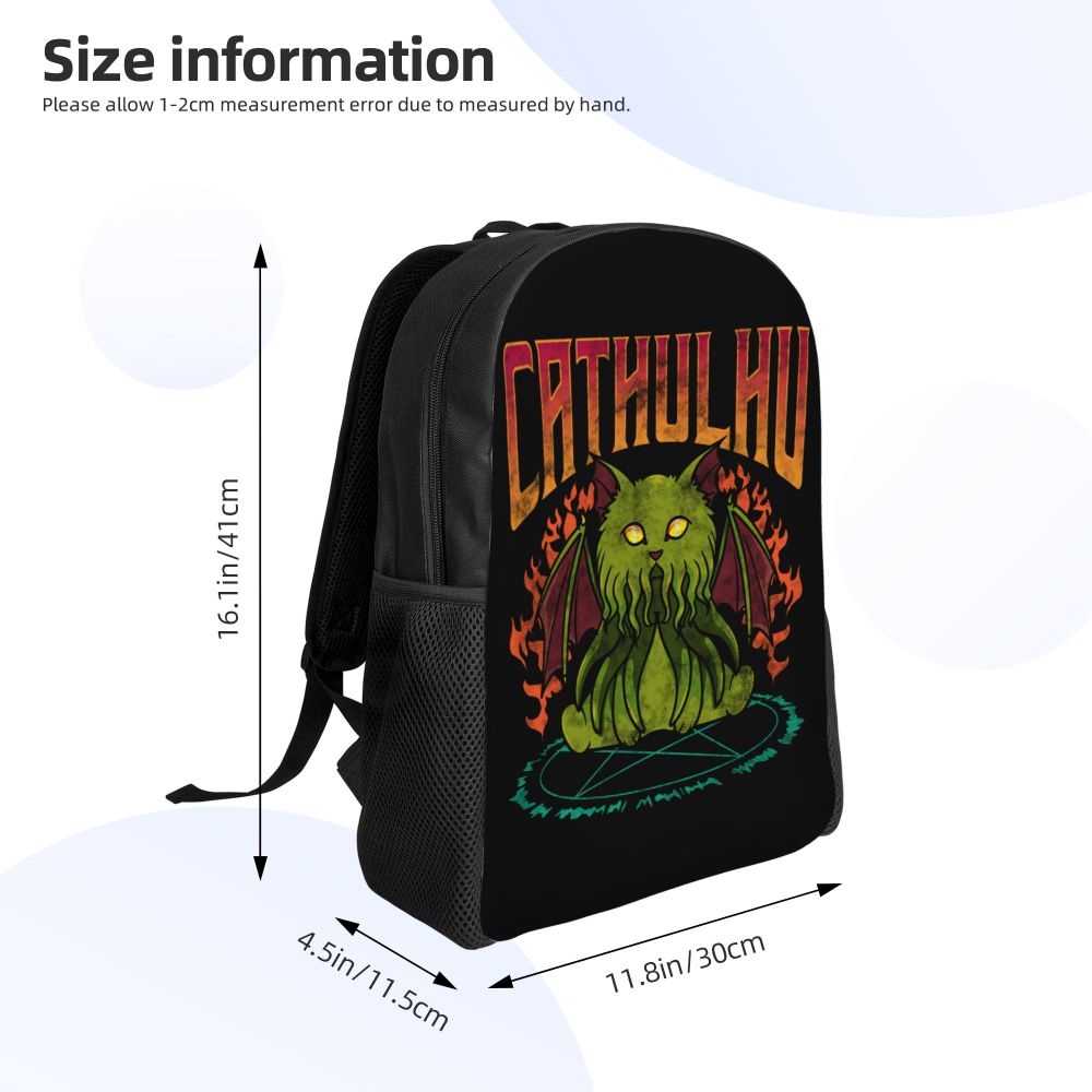 mulheres, Bookbag de terror personalizado para escola universitária, Bolsas básicas