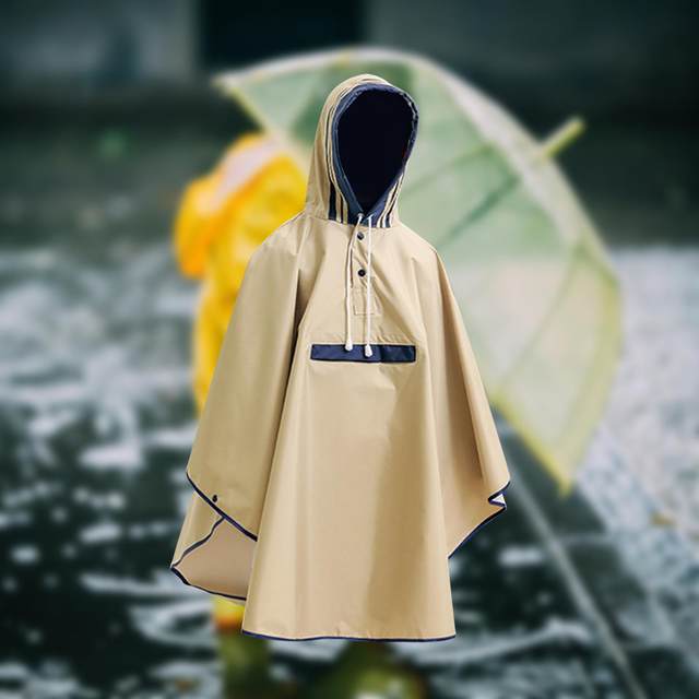 Kids Poncho Waterproof with Pocket Outwear Rain Jacket