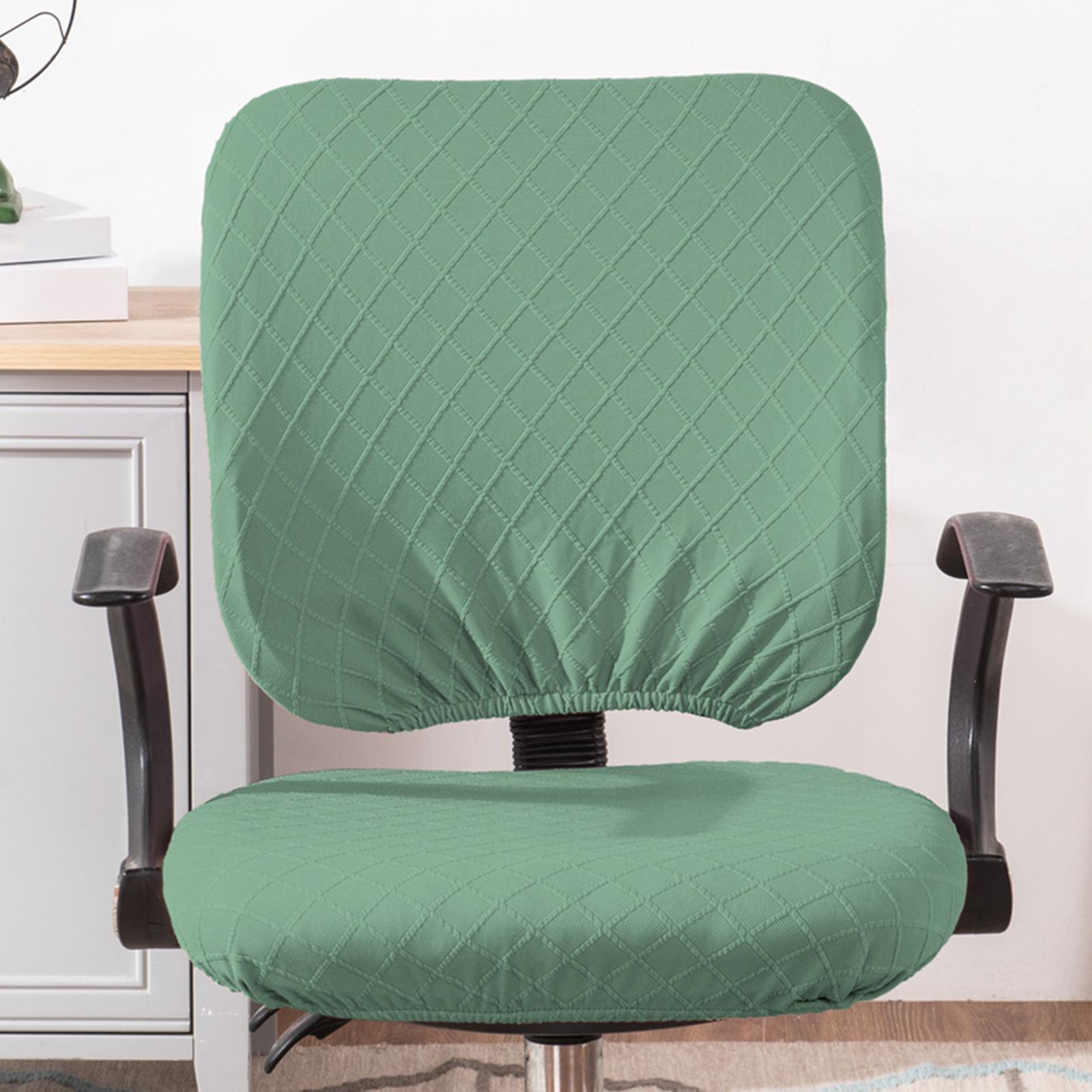 Jacquard Office Chair Cover Removable Chair Slipcover for Desk Chiar Office Swivel