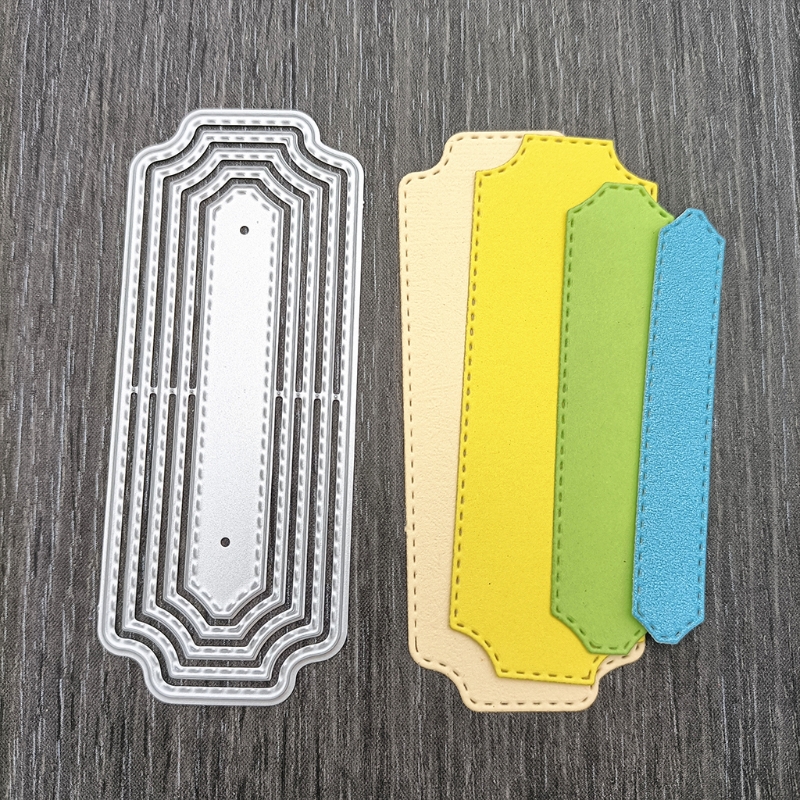 Description Picture 2 of itemTag Metal Cutting Dies Stencil DIY Scrapbooking Album Paper Card Template Mold Embossing Craft Decoration