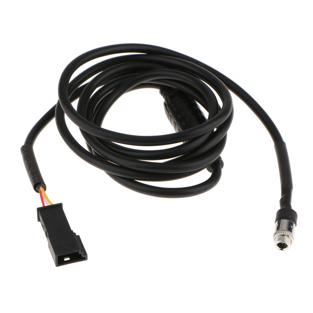 Car 3.5MM Female AUX Audio Adapter Cable for BMW E39 E53 X5 IPod MP3