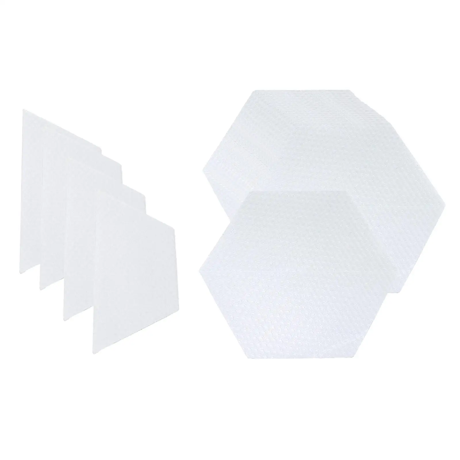 Surfboard Traction Pads  Tape Honeycomb Hole Waxless   Pads for  Board Water Surfing Accessories White