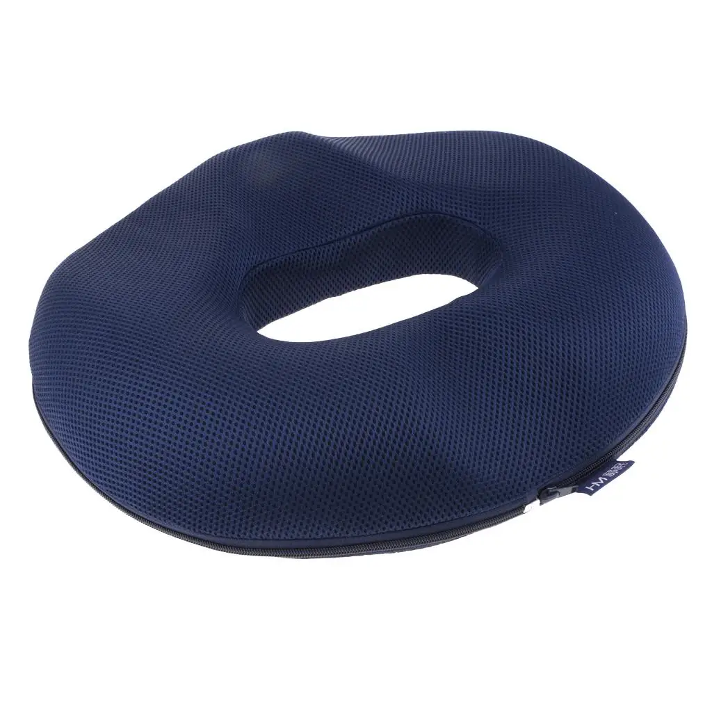 Thicken Memory Sponge Foam Donut Ring Cushion Car Seat Chair Travel Pillow Chair Pads, Home Travel Office