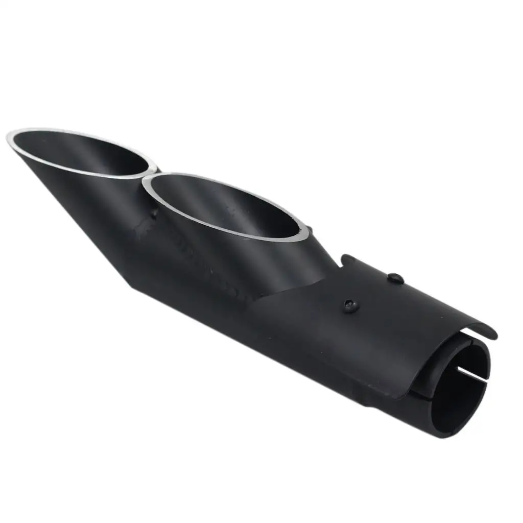 35cm Motorcycle Exhaust   Document for  R6 06-15, Black
