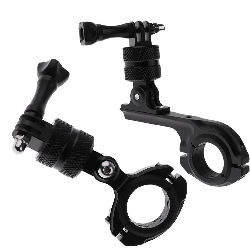 360 Degree Rotatable Universal Bicycle Mount Bike Handlebar Seatpost Holder Clamp Clip for Camera Accessory 2 Types