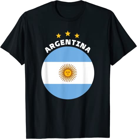 Argentinien 3 Sterne Argentinischen Flagge Tres Estrellas Drei Sterne T-Shirt Beste Ziege der Jahr Immer Graphic Tee Gedenk Geschenke – Detail 16