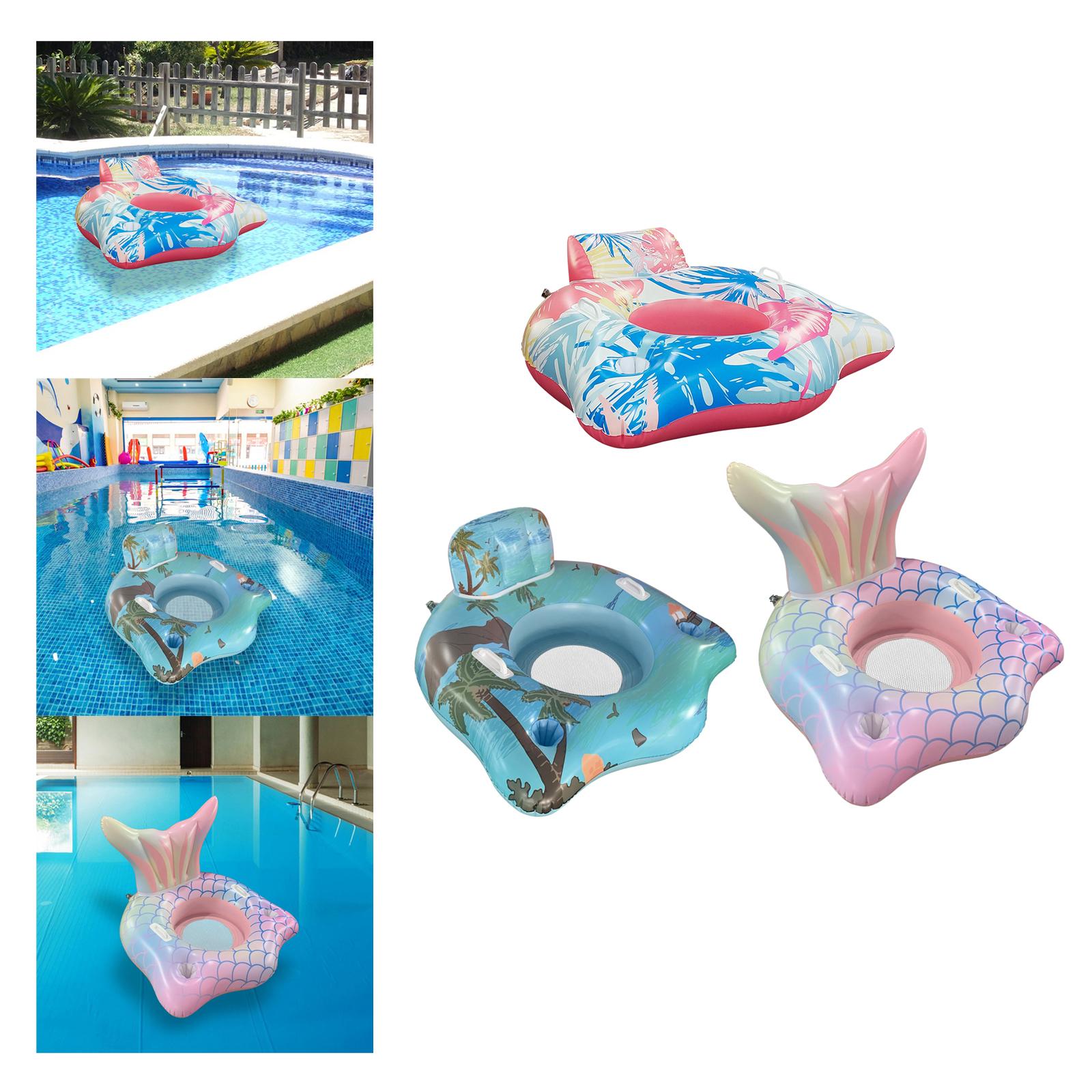 Inflatable Pool Float Chairs Adults Water Tubes Floating for Themed Parties