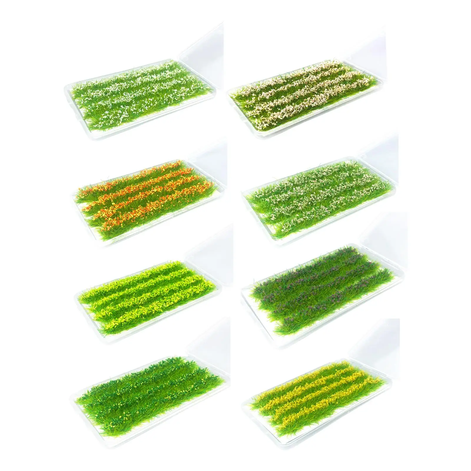 DIY Miniature Cluster Grass Artificial Grass Flower Cluster for DIY Landscape Dioramas Scenery Garden Scenery Landscape Decor