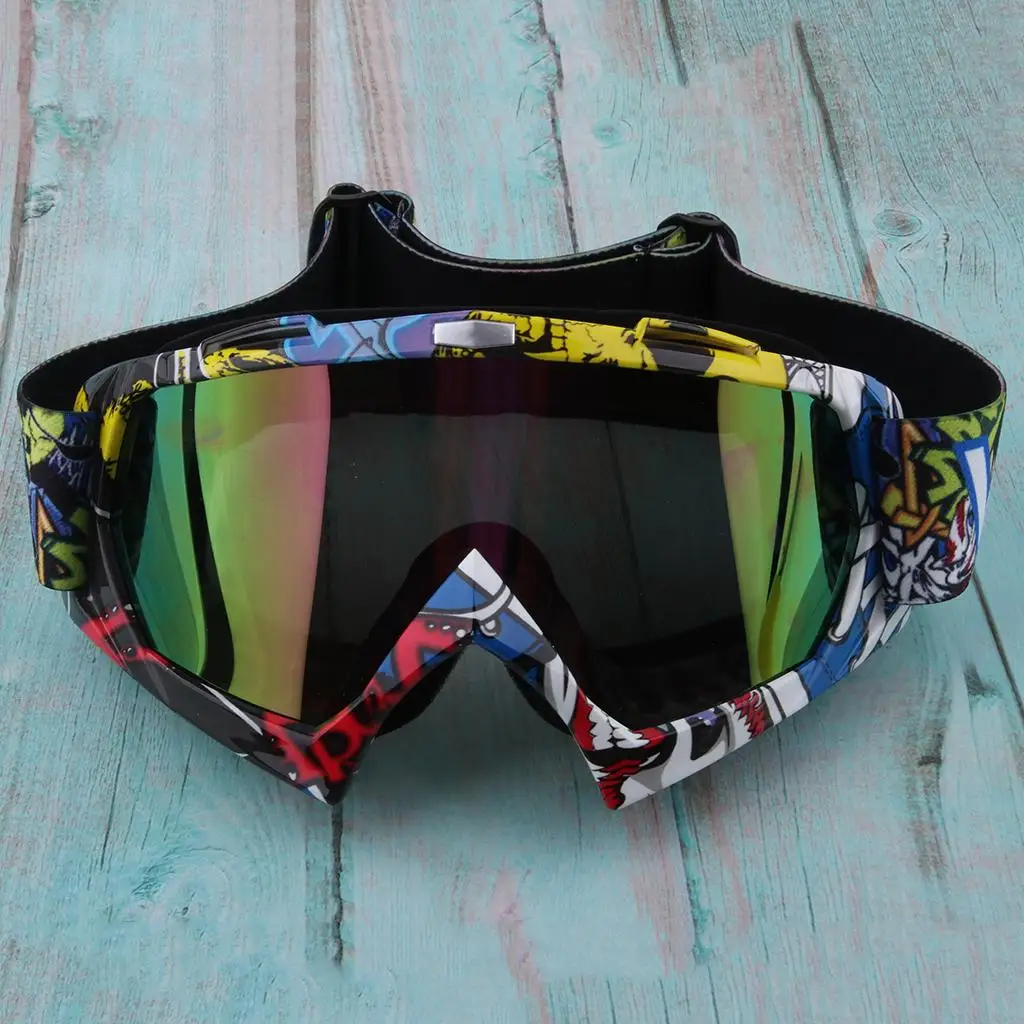 Anti-fog Lens Goggles for Snowboard Snowmobile Ski Skiing Climbing Glasses