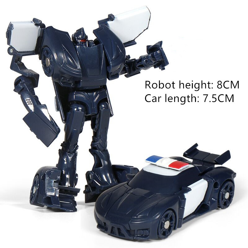 Children Toys Mini Transformation Robot Kit Toys Models 2 In 1 Deformed Car Toy Robots Toys for Kids Gift Action Figure