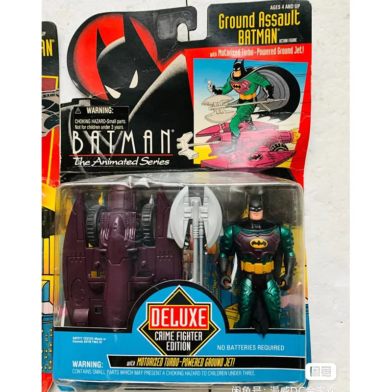 DC figura de acción de la serie animada, Batman, motorizado, Turbo powered,  Jet de tierra Deluxe, modelo de traje, juguetes de Adorno| | - AliExpress