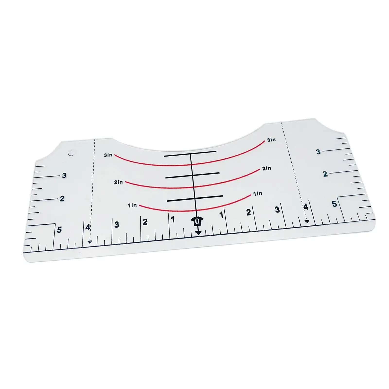 T Shirt Ruler Guide, T Shirt Alignment Tool, Acrylic Ruler for Alignment to Center Designs, Tshirt Printing Guide