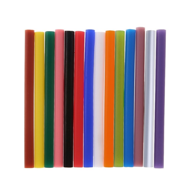 10 pcs 7x100mm 7x200mm Hot Melt Glue Sticks For Electric Glue Gun Car Audio  Craft Repair General Purpose Adhesive Sticks