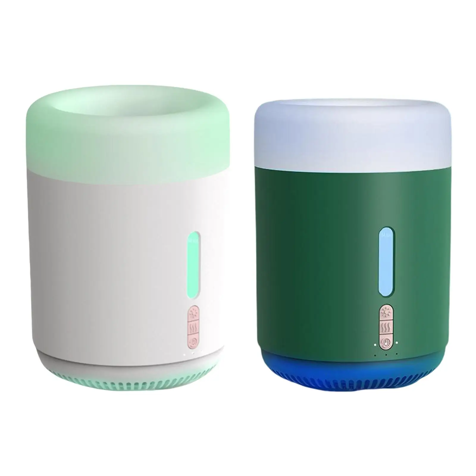 USB Ultrasonic Humidifier Household Aroma Diffuser Cool Mist Maker with Light Quiet Anti-slip for Home Living Room
