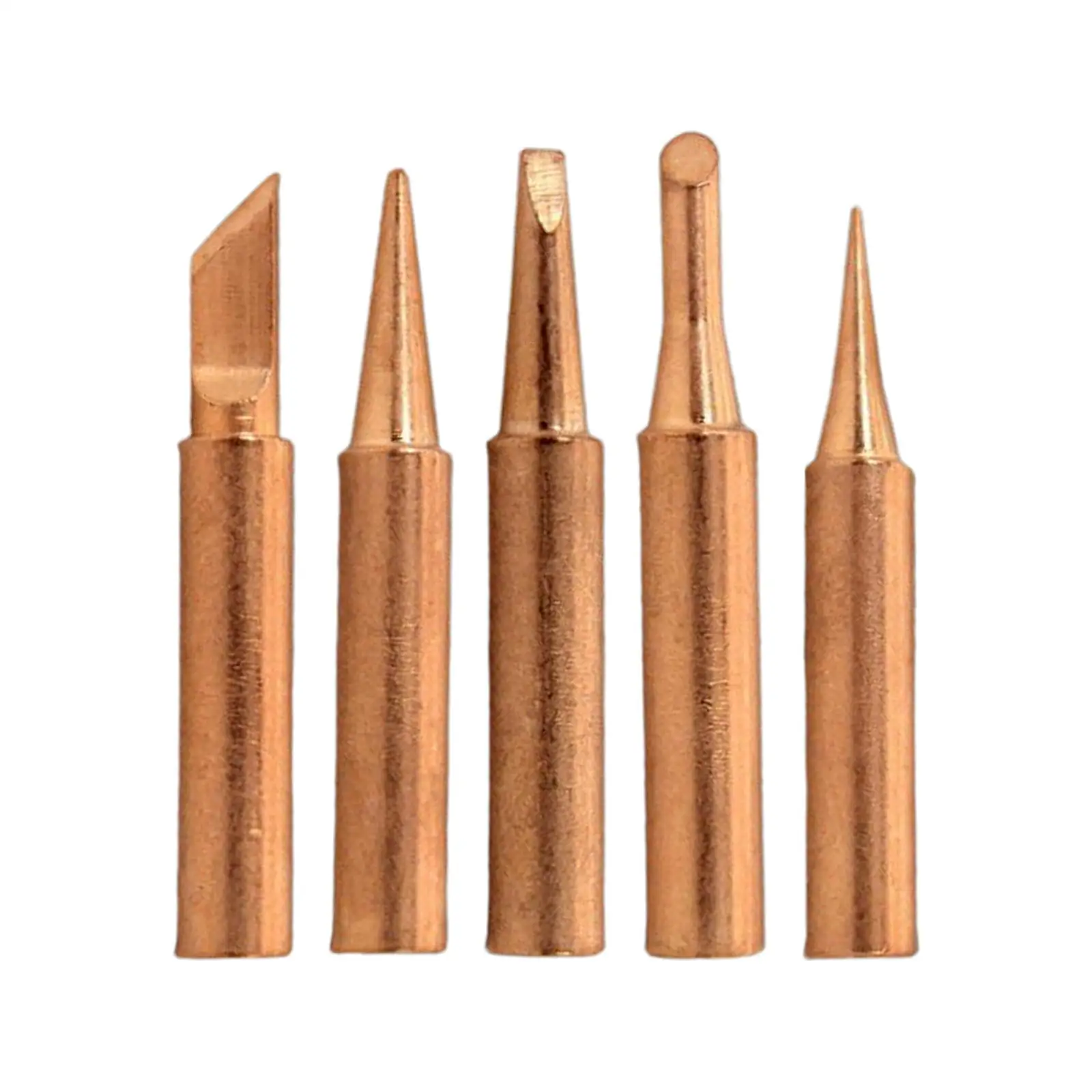 5X Soldering Iron Tips  Soldering Soldering Replaces for 900M 936