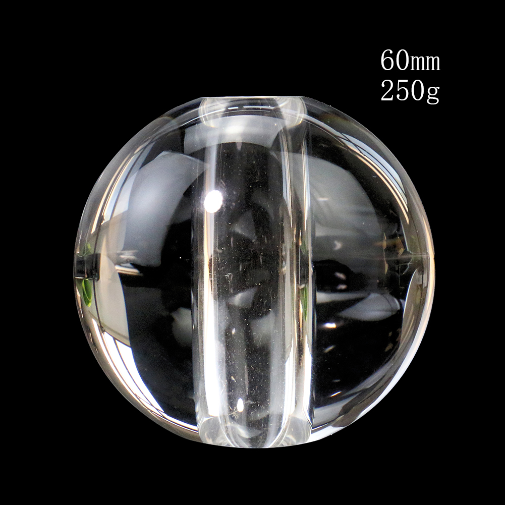 Polierter 60 mm Kristallkugel-Anhänger zum Aufhängen, Ornament, Glaskunst, Türklinke, Dekor, Kronleuchter, Briefbeschwerer, Mittelstück – Detail 6