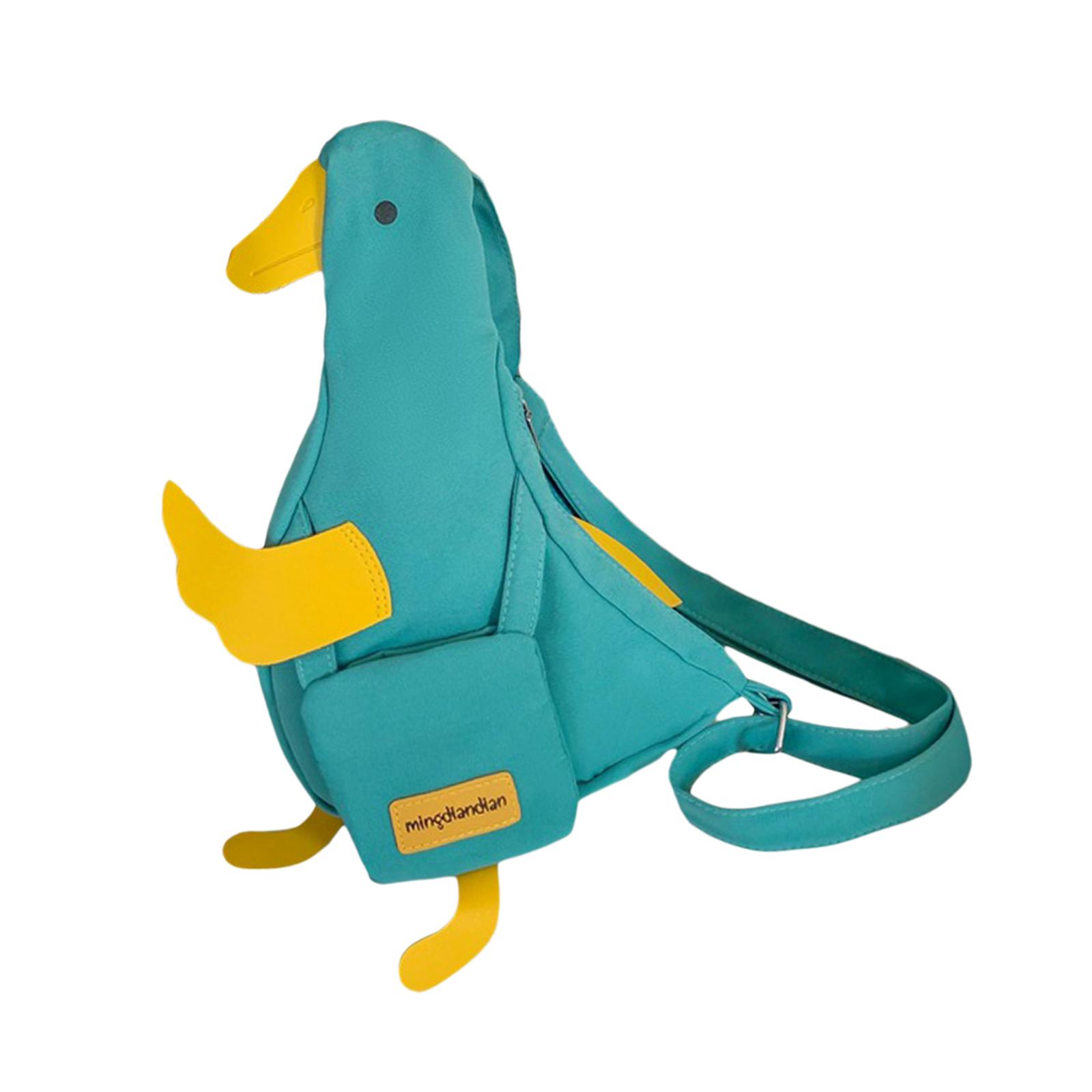 Duck Shoulder Bag Shopping Bag Wallet Cute Chest Bag for Work Gym Vacation