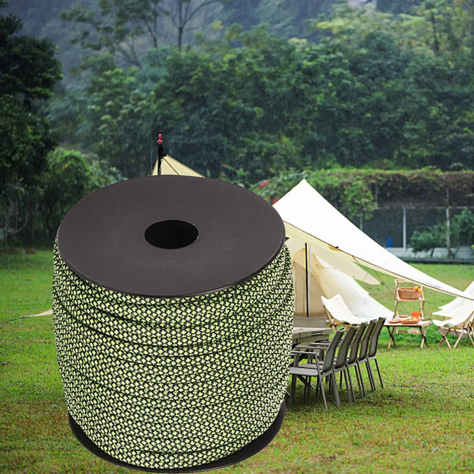 4mm Paracord Camping Rope Survival Tent Accessories Backpacking Camping Cord