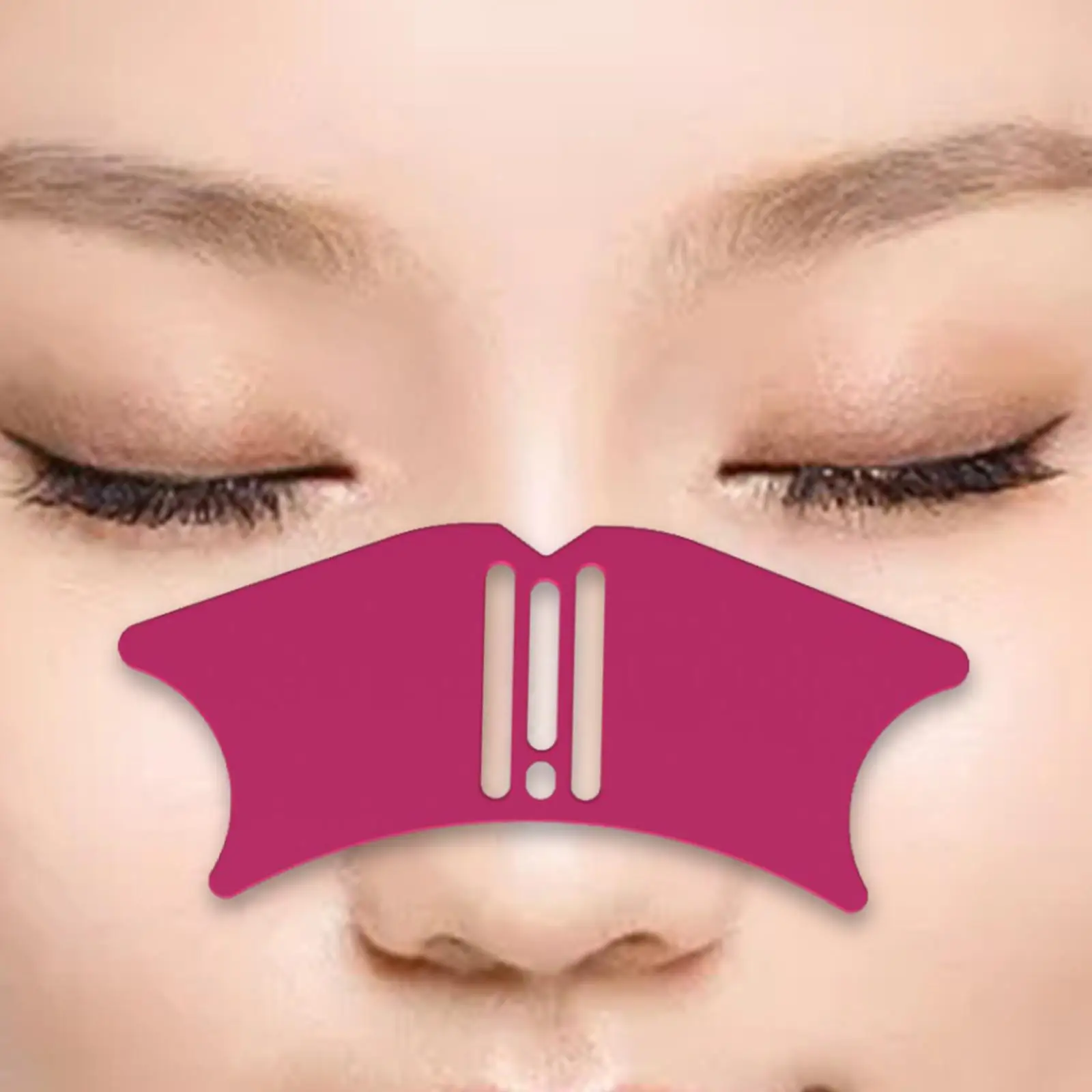 Silicone Eyeliner Stencil Versatile Nose Contour Stencil Practical Accessory Contour Template Makeup Tool