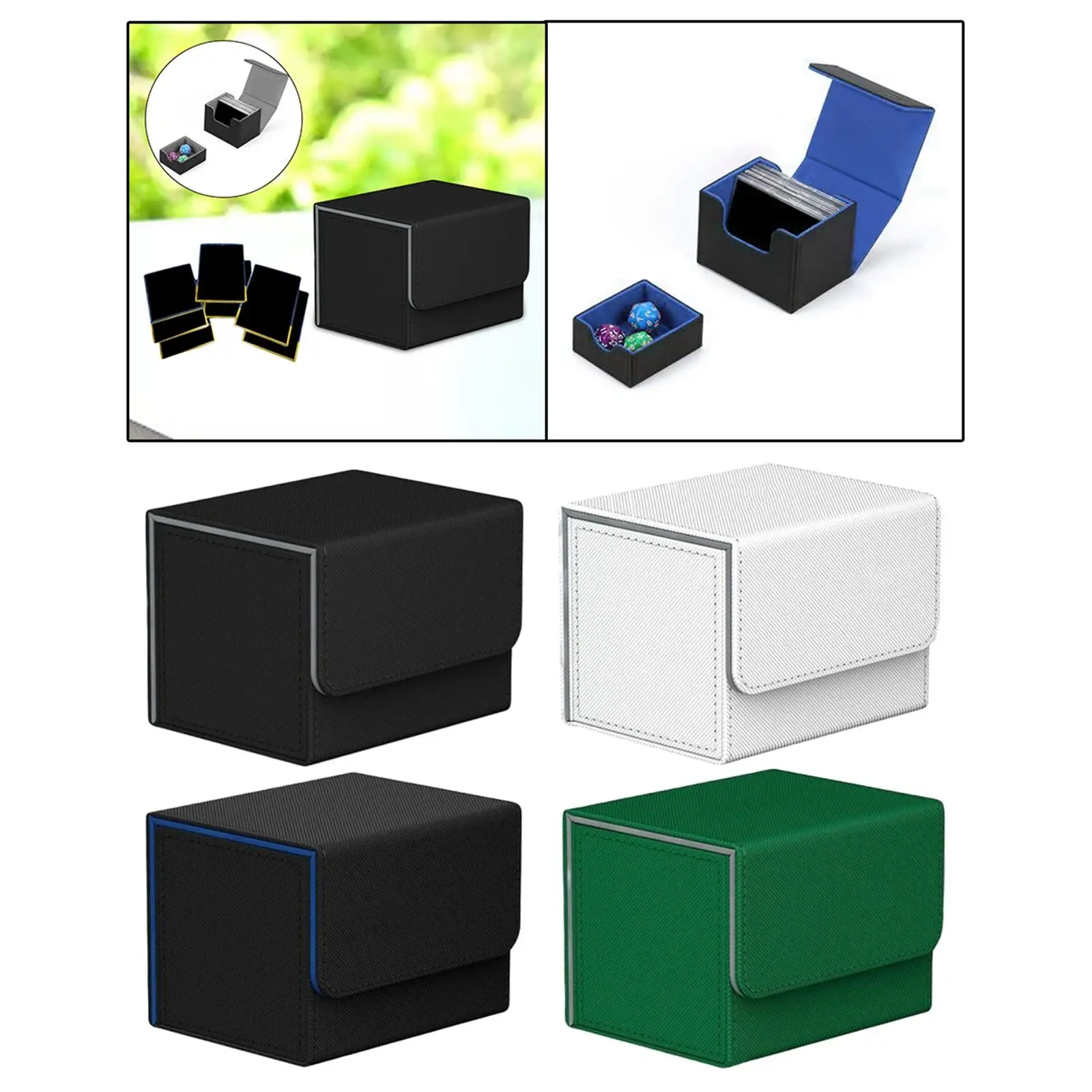 Card Deck Box Organizer Storage Holder Standard Container Display, Game Card