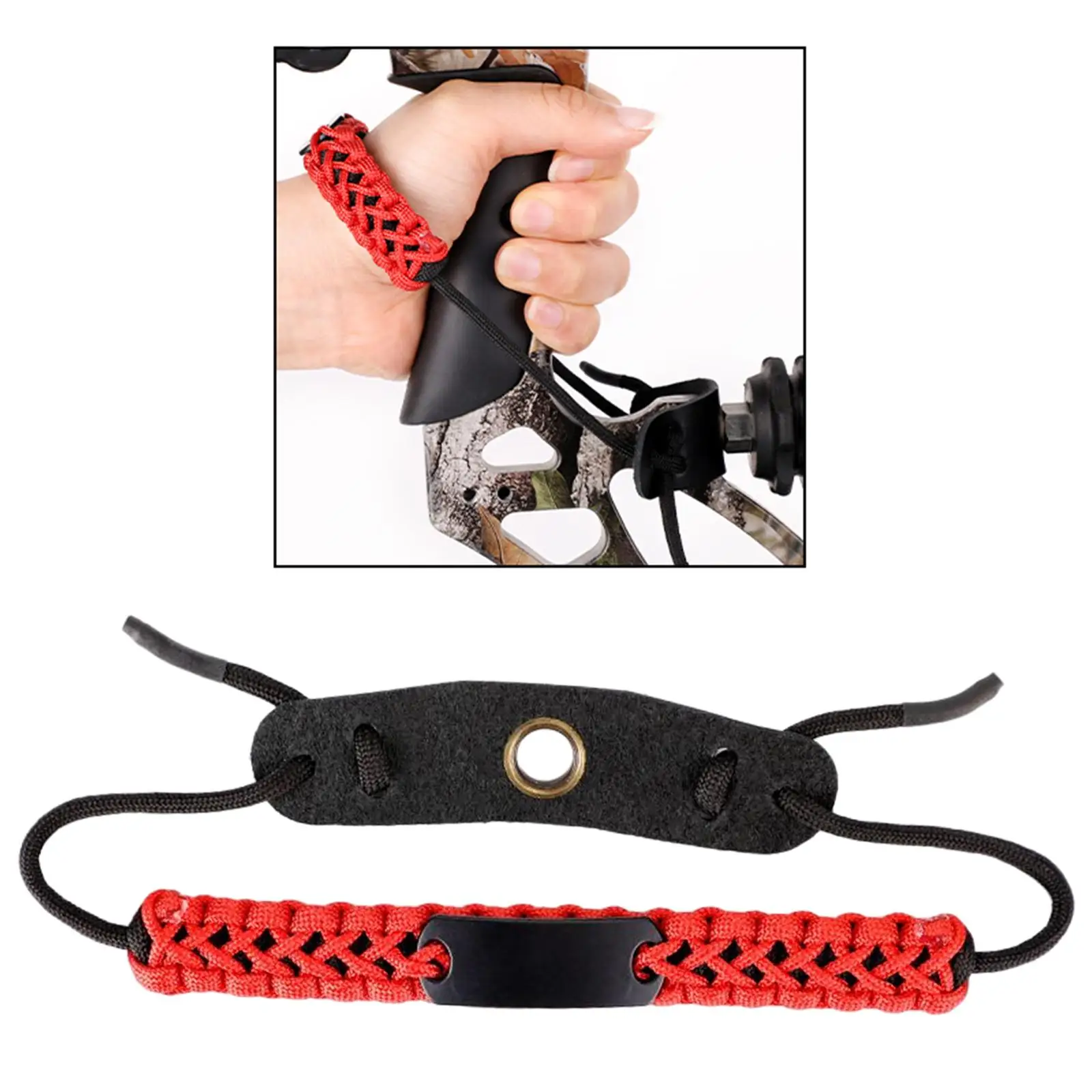 Wrist Bow  Braided Wristband for Hunting Recurve Bow ing