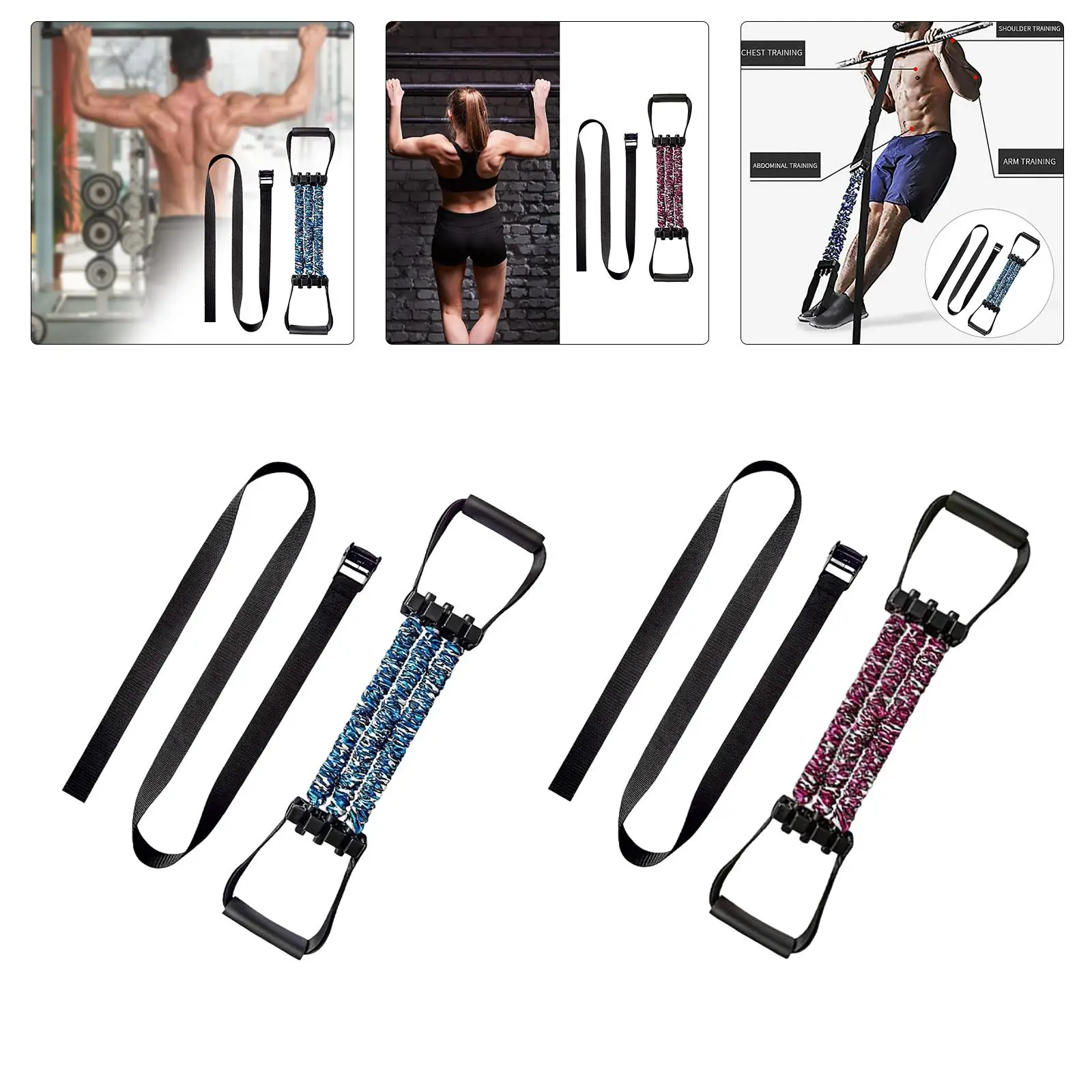 Chin up Assist Band System Chest Expander Premium for Powerlifting Exercise Training Equipment