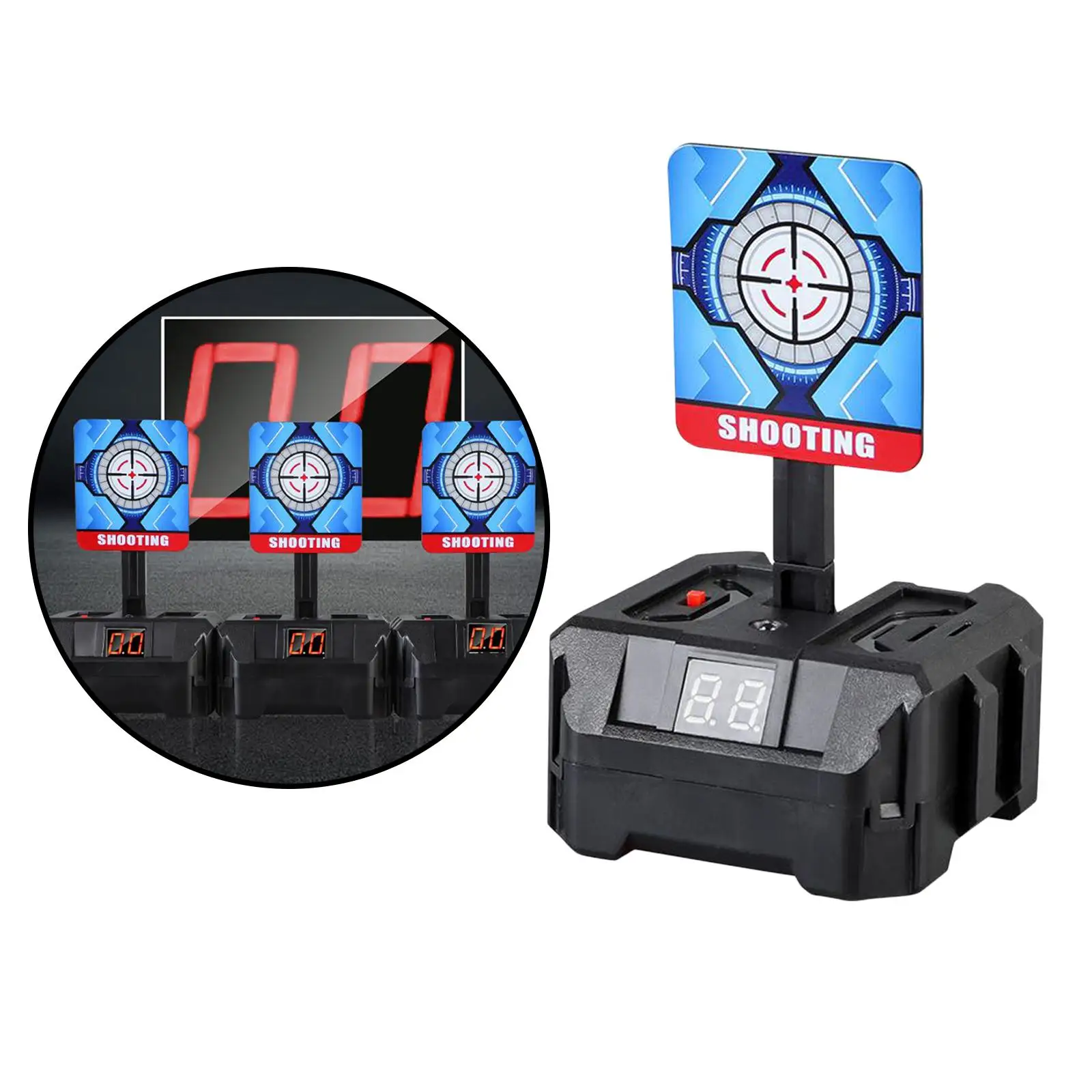 Auto Electronic Digital Target with  Effect for  Indoor Games