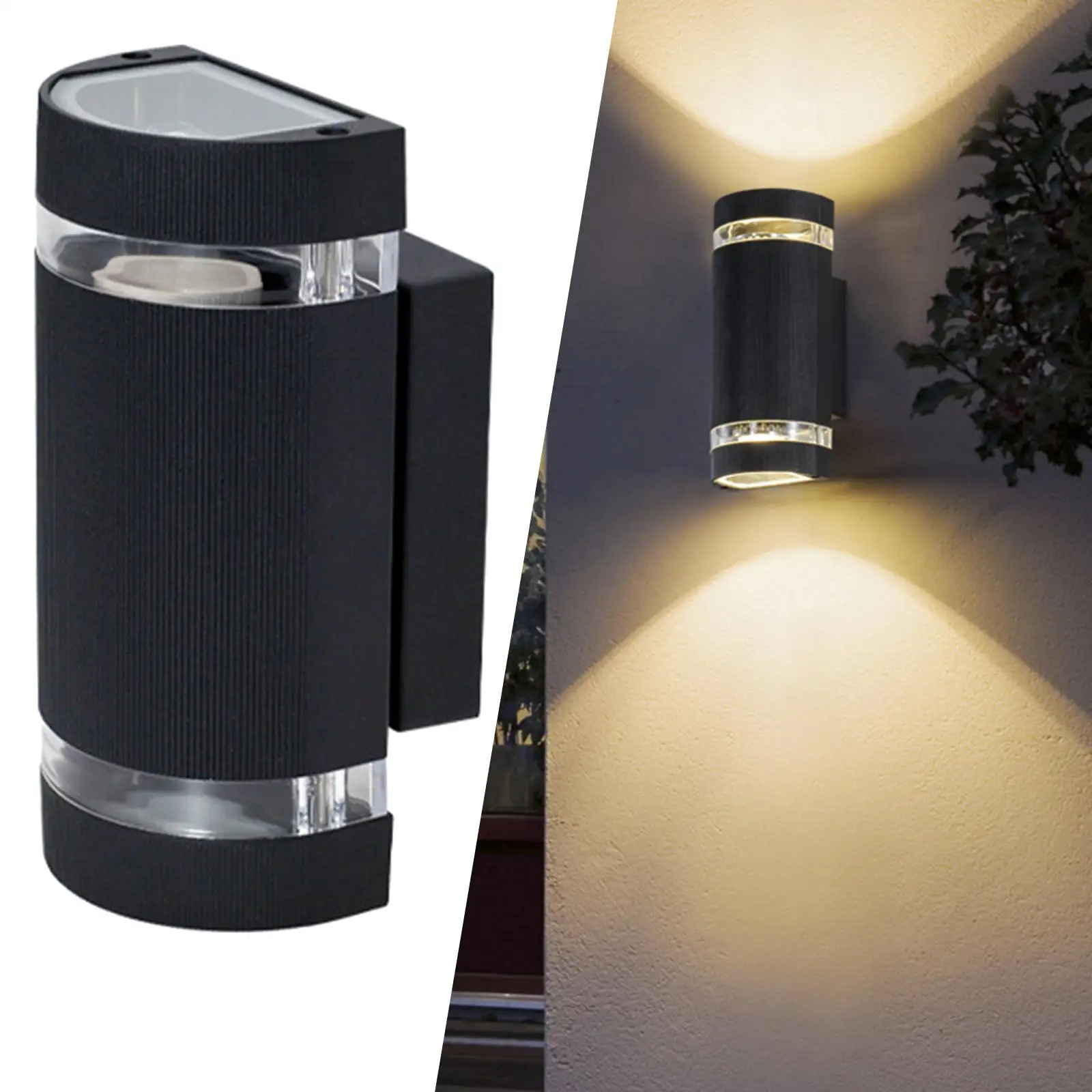 Outdoor LED Wall Lights Water Wall Sconce Lighting E26 Wall Mount Lamp Fixtures for Garden Porch Garage Courtyard
