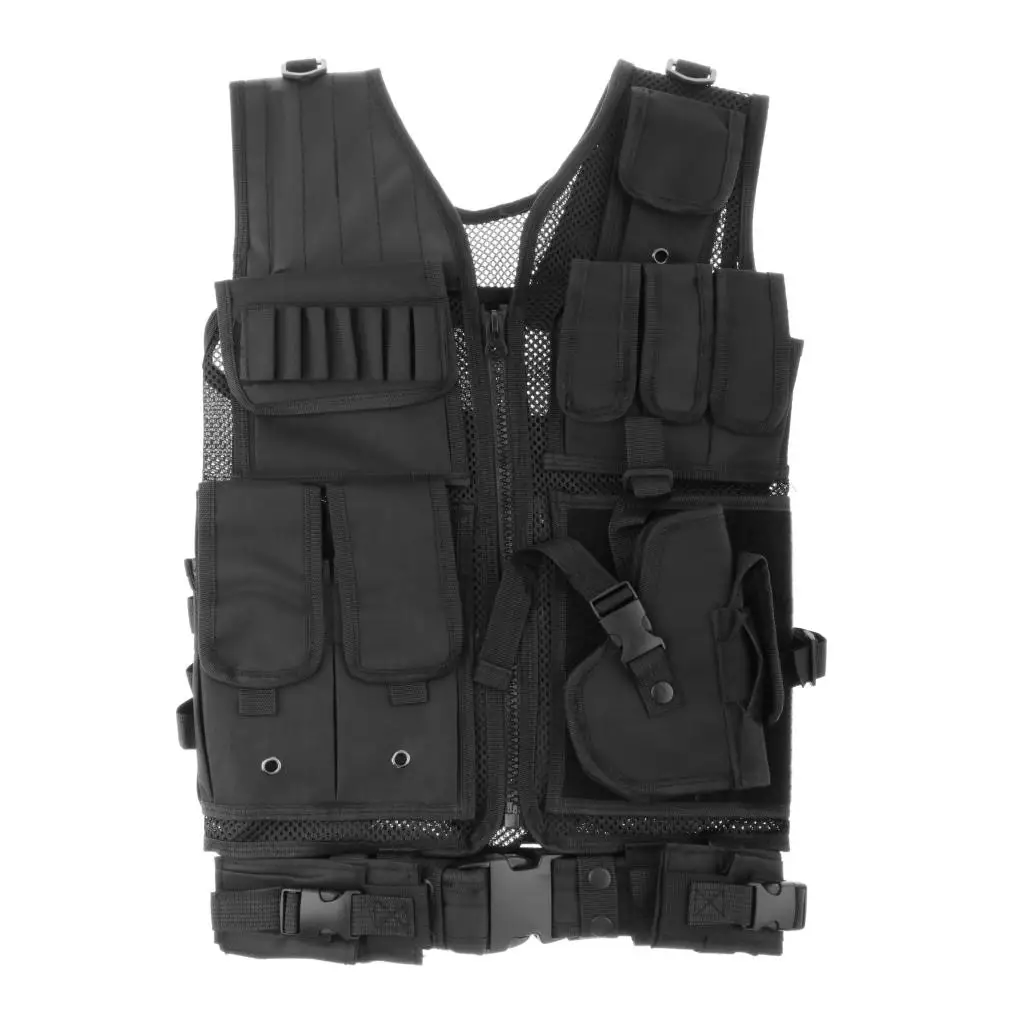 Breathable   Molle Hunting Hiking Training Vest