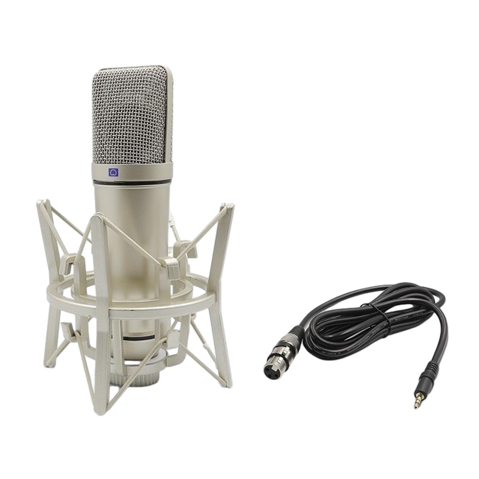 Title 2, Condenser Microphone USB Microphone Noise Reduc...