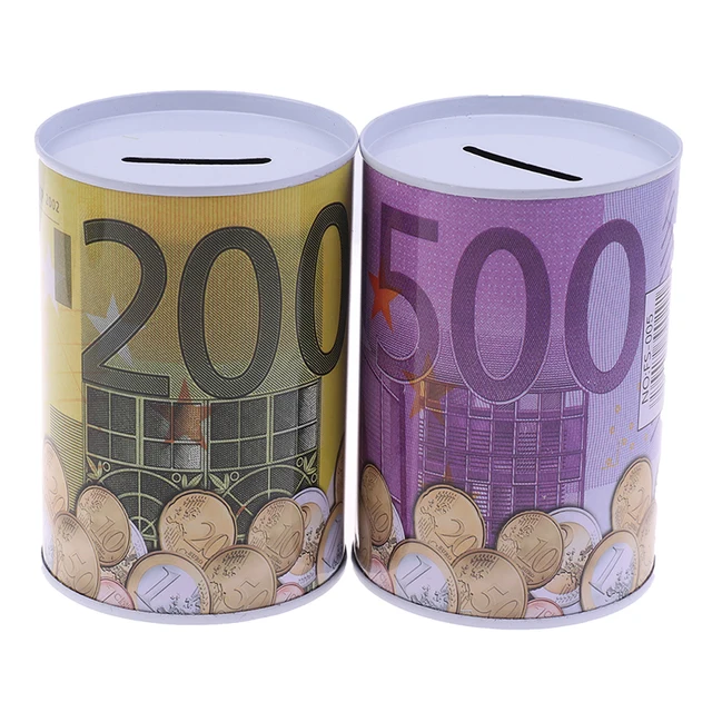 Blaue leichte tragbare Metall Spar büchse-Bargeld sicher und organisiert  langlebige kleine Geldkassette einfach zu - AliExpress