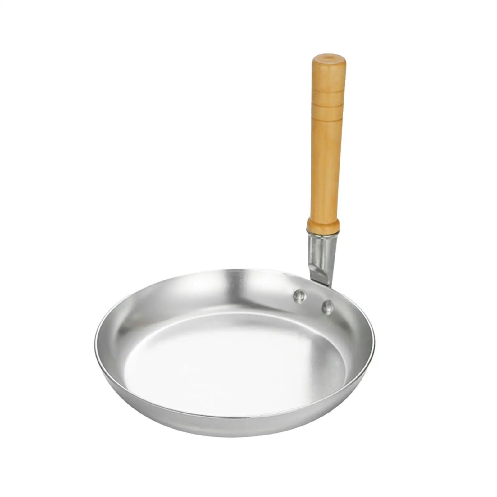 Standing frying pan wooden handle Japanese accessories manufacturer for cooking