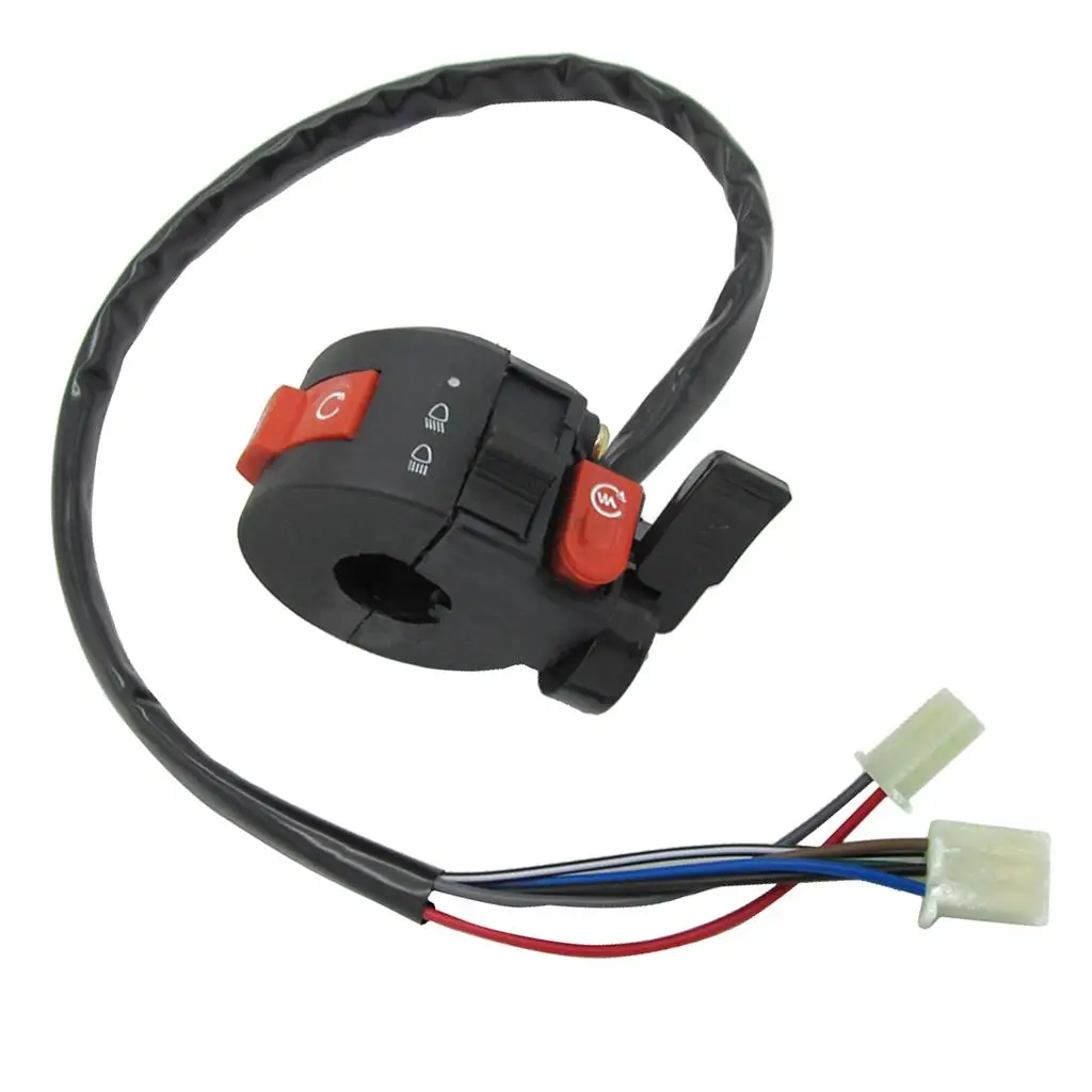 3 Function 7 Wires Left Switch for 50/70/90/110/125cc ATV Wheeler