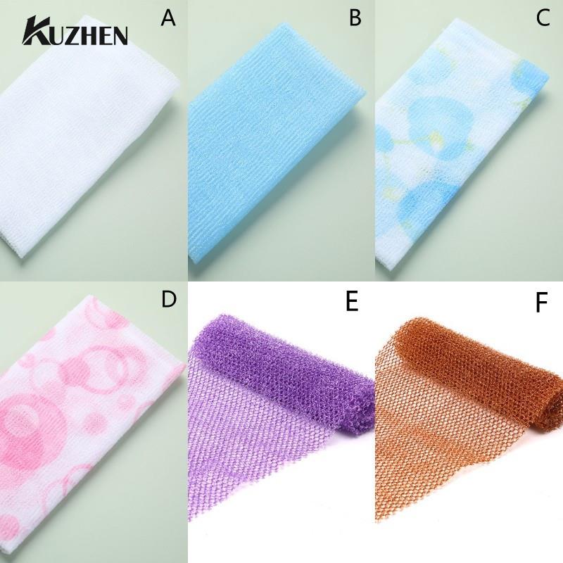 Best of 1PCS Nylon Japanese Exfoliating Beauty Skin Bath Shower Wash Cloth Towel Back Scrub 3 Colors Towel Sponges & Scrubbers Reviews & Tips