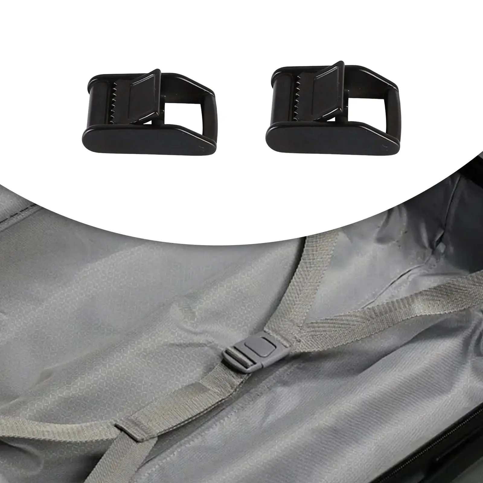 Webbing Buckle Belt Buckle for Luggage Package Webbing Strap DIY