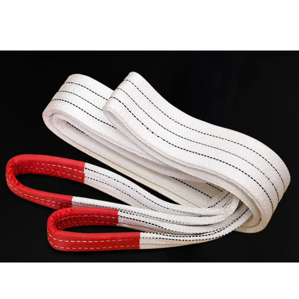 1-4M 3 Ton Lifting Towing Webbing Sling  Strap Rope Thickened  