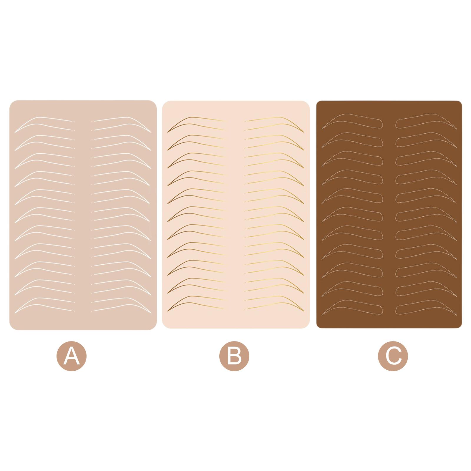 Eyebrow Practice Skin Realistic Eyebrow Lip Eyeline Permanent for Beautician