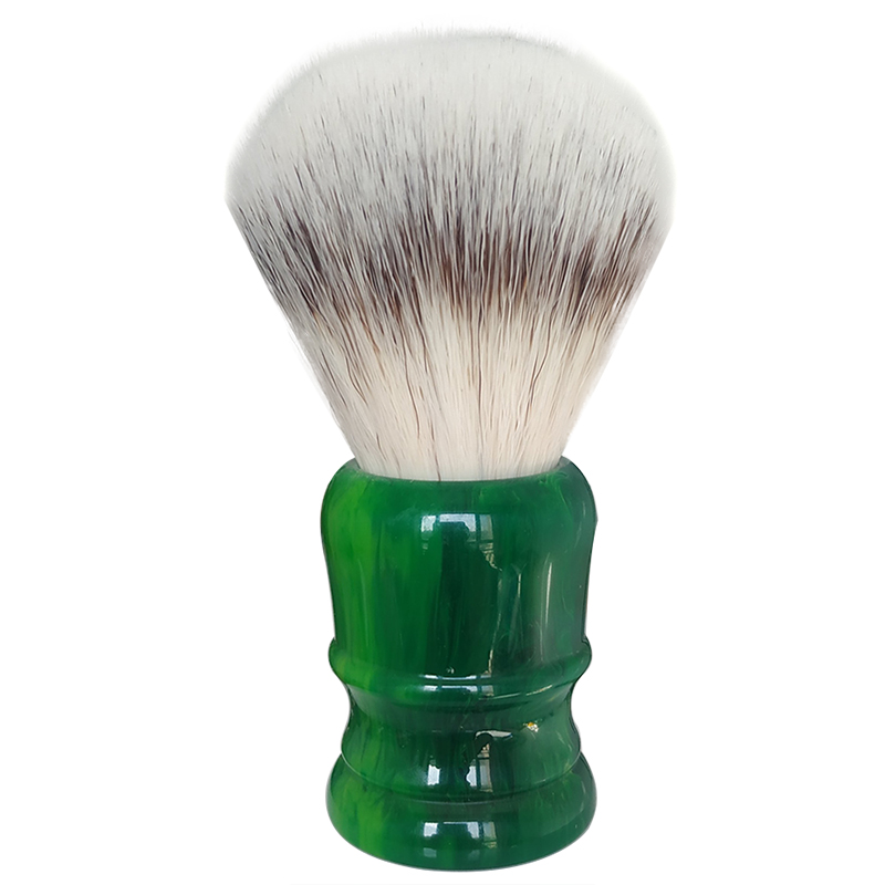 Best of Dscosmetic 24mm 26mm Soft Synthetic Hair Knots Green Resin Handle Men's Shaving Brush Reviews & Tips