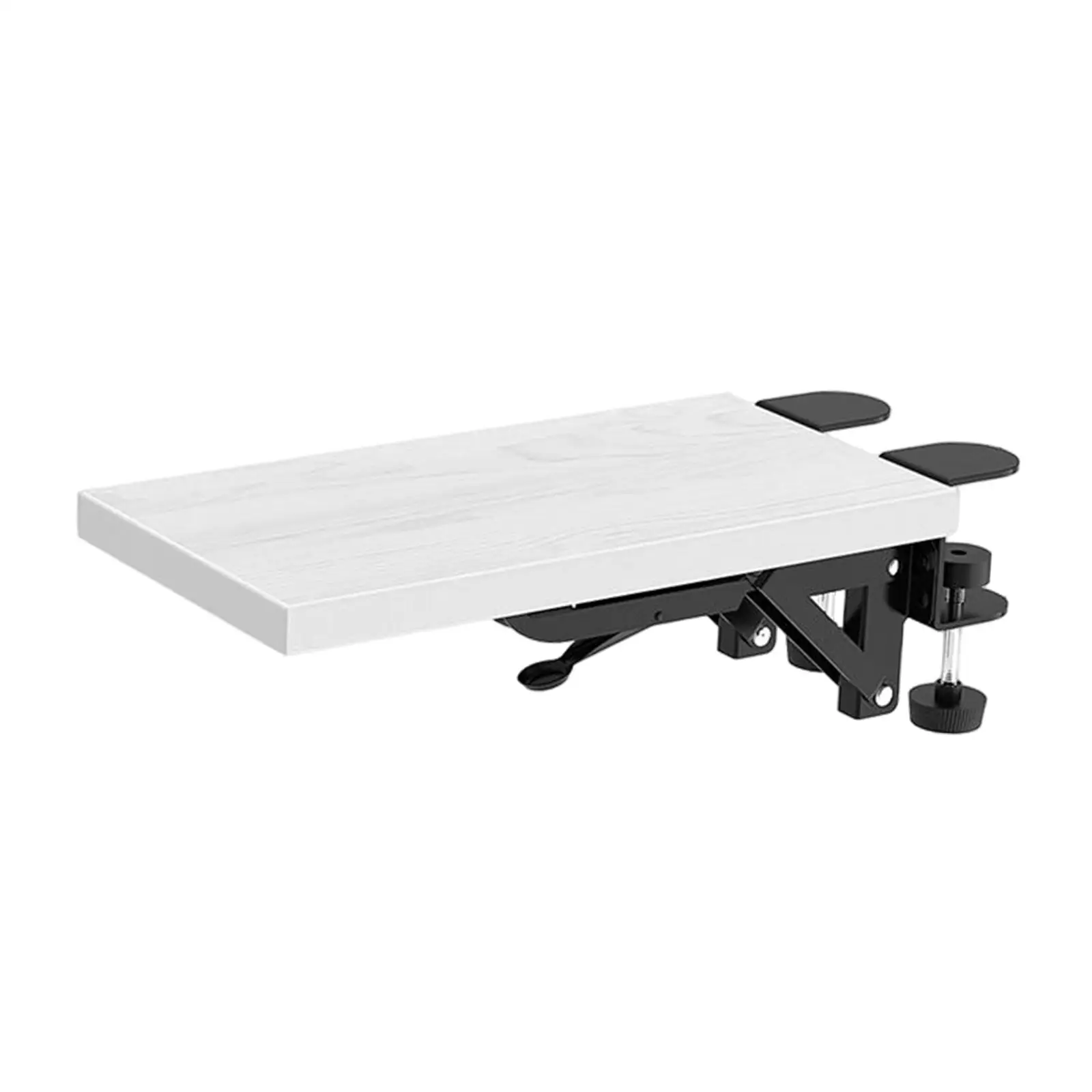 Wood Computer Arm Bracket Wrist Rest Convenient Folding Ergonomic Comfortable Extension Board for Office Home Chair Table Desk