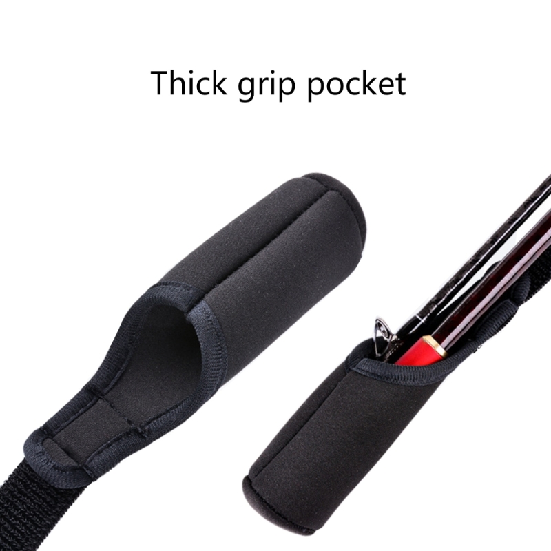 Fishing Rod Tie Holder Strap Belt Luya-Bundle Rod Belt Fishing Rod Strap Sticker
