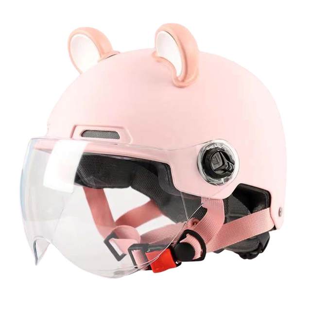 Open Face Moped Helmet Fashion Novelty Lightweight Half Helmet Accessory for Chopper Cruiser Electric Motorcycles Moped Men
